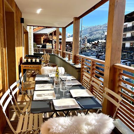 Appartement De Standing Plein Centre Station, 50M Des Pistes Les Gets Luaran gambar