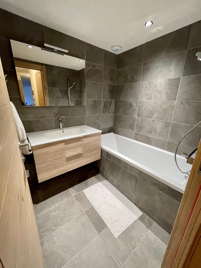 Appartement De Standing Plein Centre Station, 50M Des Pistes Les Gets Luaran gambar