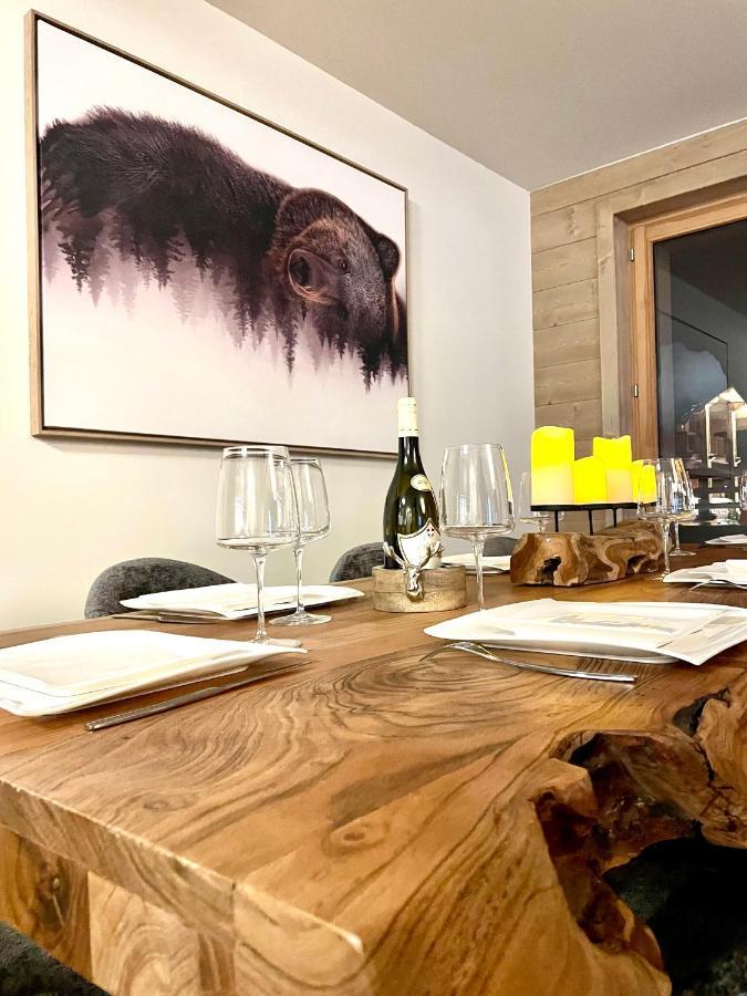 Appartement De Standing Plein Centre Station, 50M Des Pistes Les Gets Luaran gambar